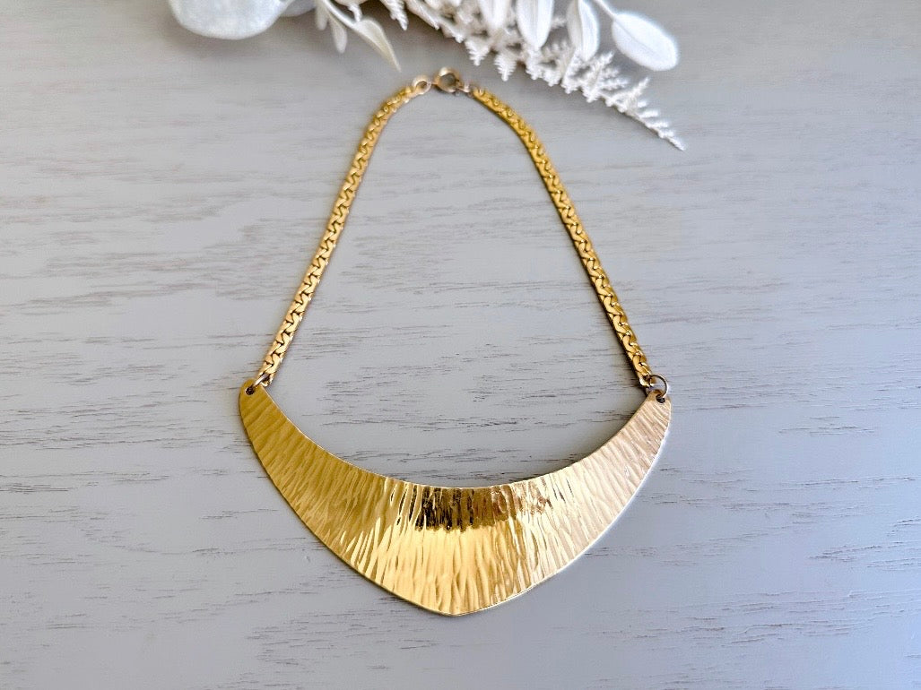 1980s gold collar buy necklace