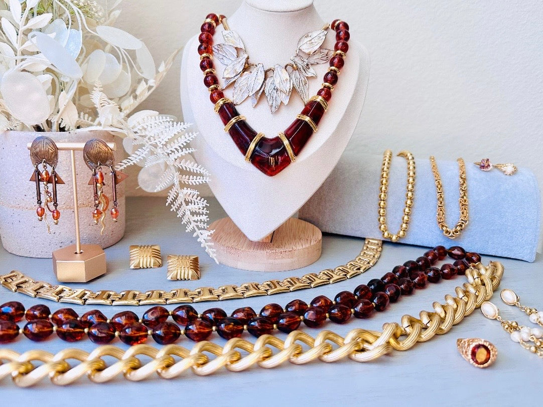 Vintage collection of magnificent jewelry from Piggle and Pop